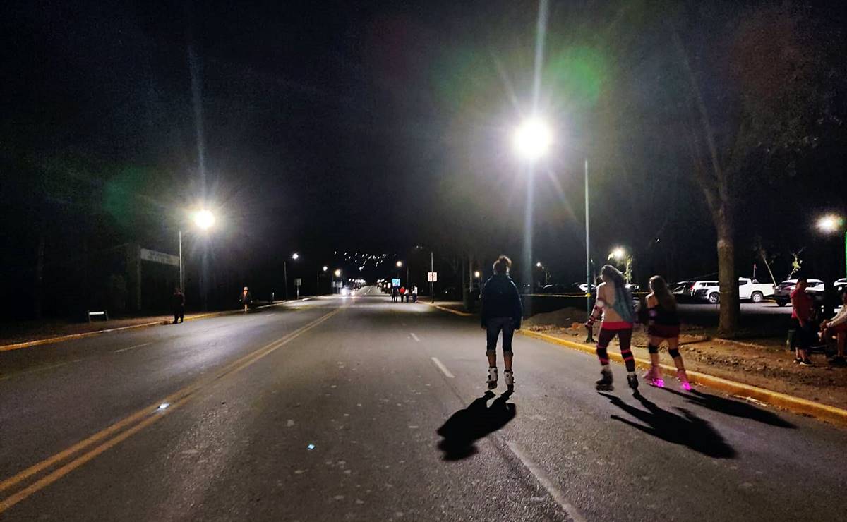 El Parque Tangamanga nocturno sigue siendo un éxito en la capital de SLP