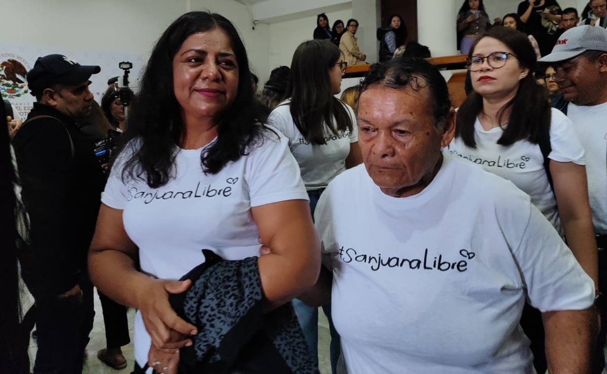 "Con ganas de abrazarla por siempre": con la voz entrecortada, la madre de Sanjuana celebra su liberación