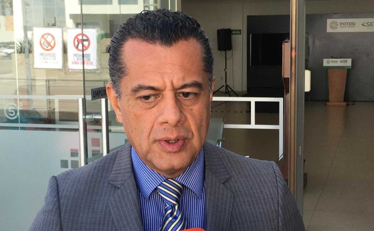 Miguel Gallegos, vocero de Seguridad de SLP