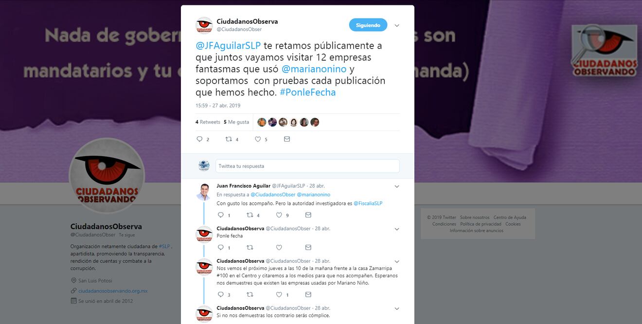 Foto: Captura Twitter