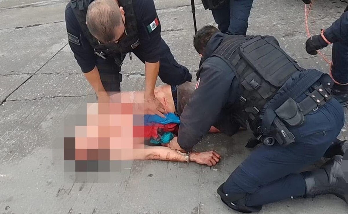 Paciente psiquiátrico provoca fuga de gas en la capital de SLP y amenaza con hacer explosión  