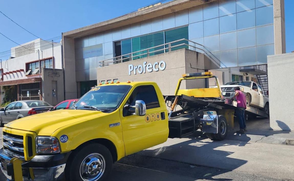 Embargan vehículos de Profeco en San Luis Potosí; hay una demanda laboral en su contra