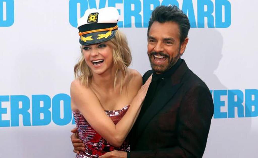 Anna Faris y Eugenio Derbez protagonizan "¡Hombre al agua!" Foto:AP