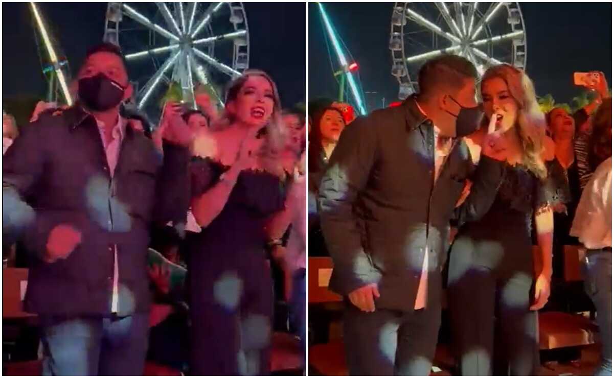 VIDEO. Ricardo Gallardo presume sus mejores pasos de baile al ritmo de Maná en la Fenapo 2022. Fotos: Capturas de video