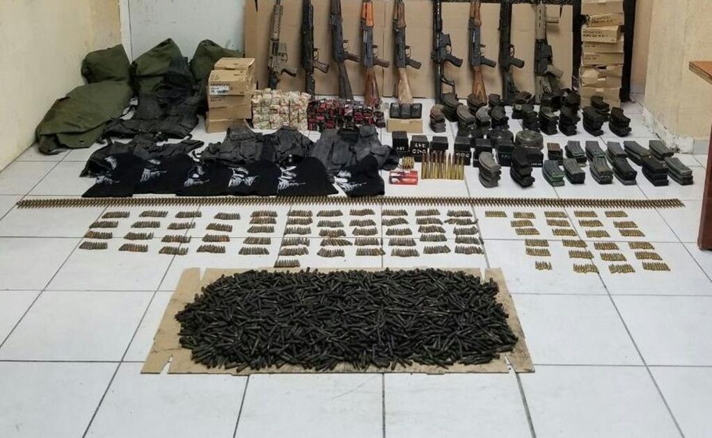 Incauta mega arsenal SSPE