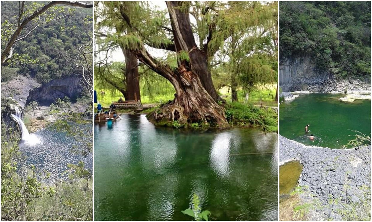 Cascada La Lloviznosa, uno de los parajes más excéntricos de SLP