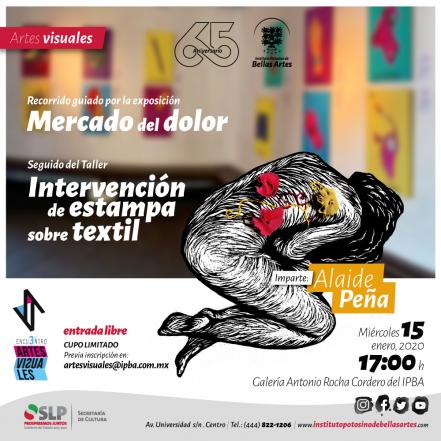 IPBA realizará recorrido guiado por la exposición “Mercado del dolor"