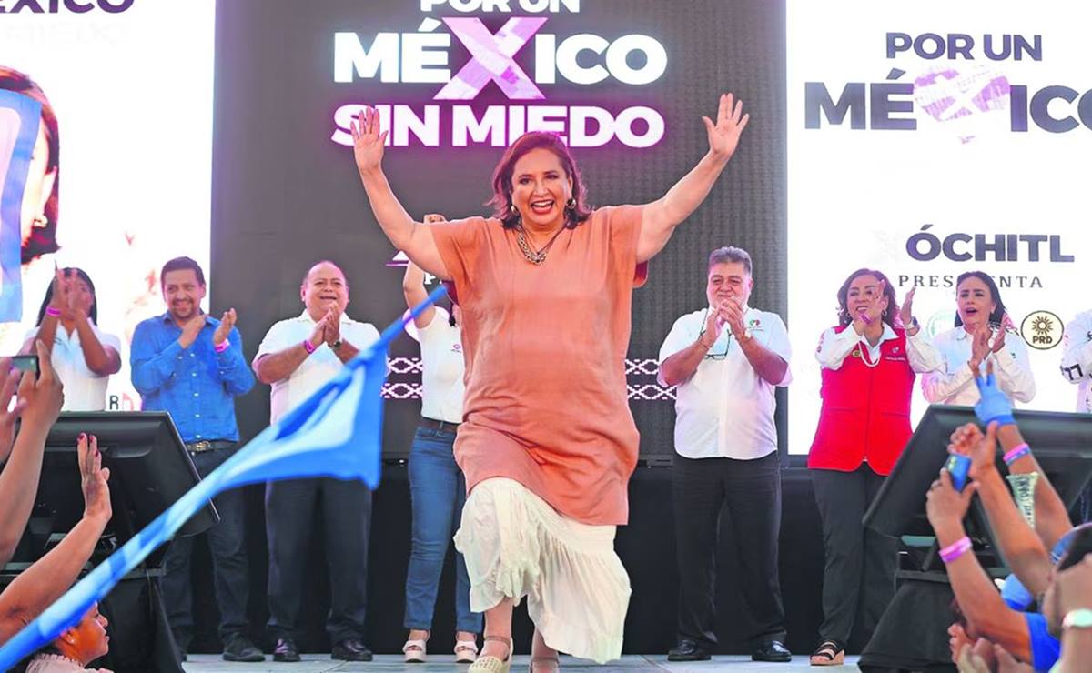 Xóchitl Gálvez dijo que se propone promocionar y consolidar la marca México para promover la imagen del país en el exterior y que Cancún siga siendo un lugar atractivo para el turismo. Foto: Berenice Fregoso EL UNIVERSAL