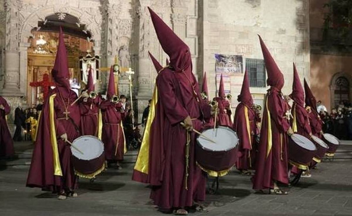 Procesión del Silencio, orgullo y devoción de San Luis Potosí llega a su 70 aniversario. Fotos: Cortesía y Cecilia Lara