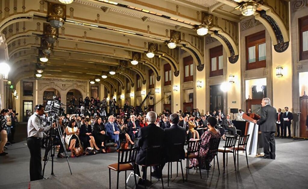 Por veda electoral, Gobierno federal no difunde conferencia de AMLO en redes