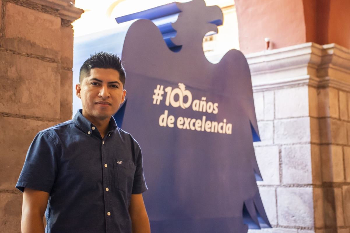 Con proyecto de ciudades inteligentes, egresado de la UASLP representará a México en Egipto. Foto: Especial