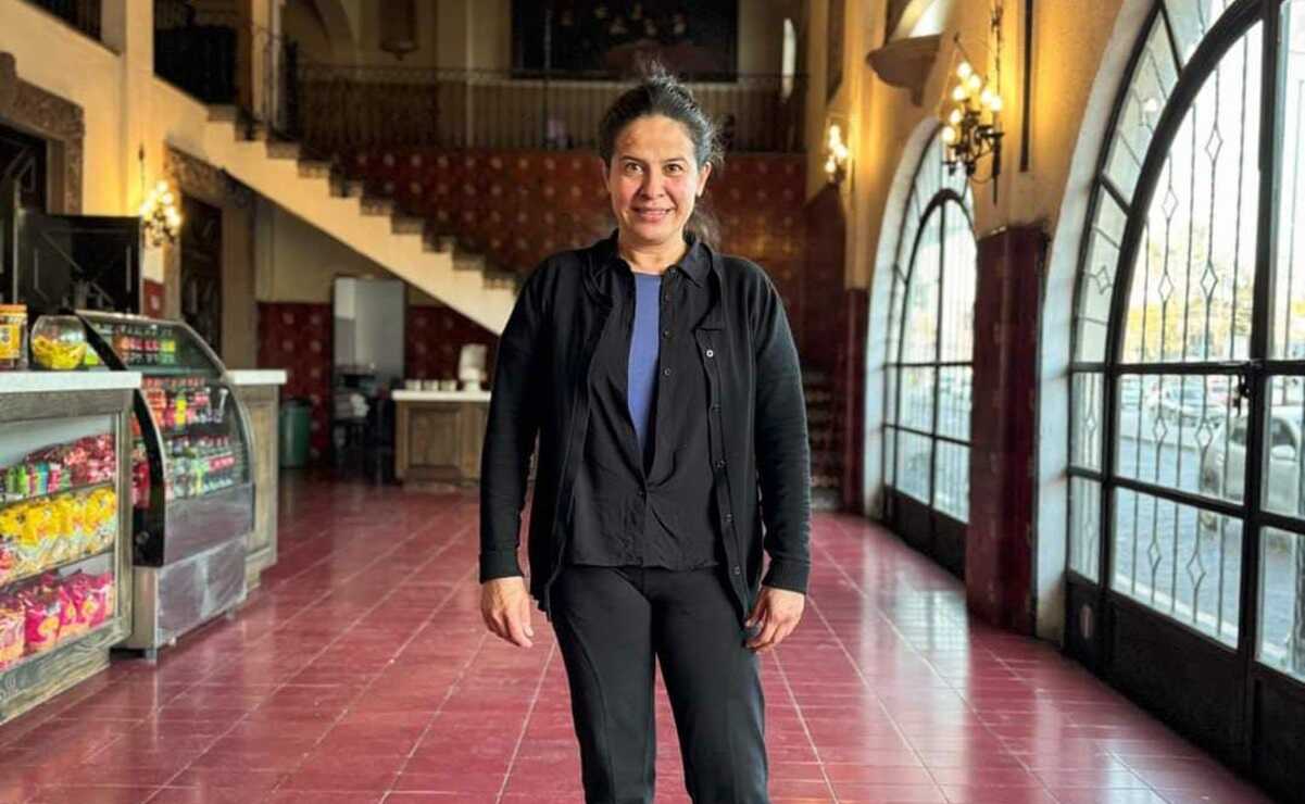 Arcelia Ramírez, protagonista de la serie de las Poquianchis, visita la Cineteca Alameda en SLP 