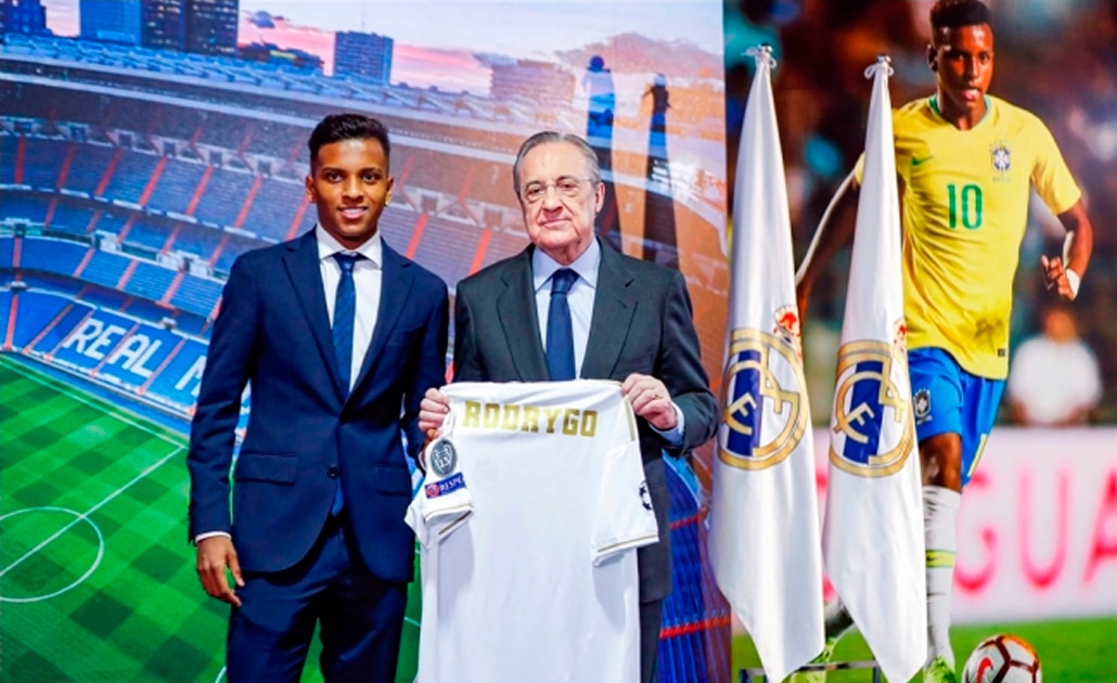 Real Madrid presenta a Rodrygo Goes, la nueva joya brasileña