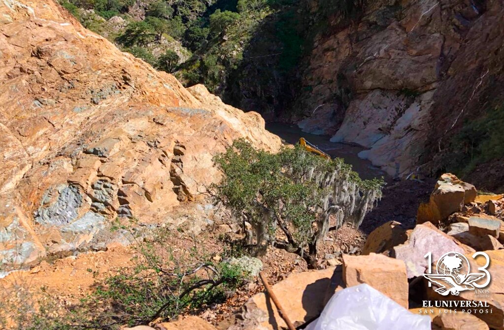 Pese a conflictos, continúa construcción de presa La Maroma