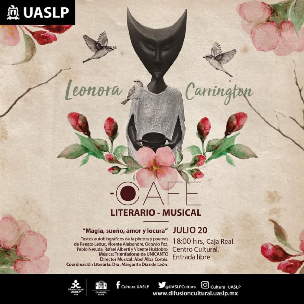Invita UASLP a Leonora Carrington: magia, sueño, amor y locura