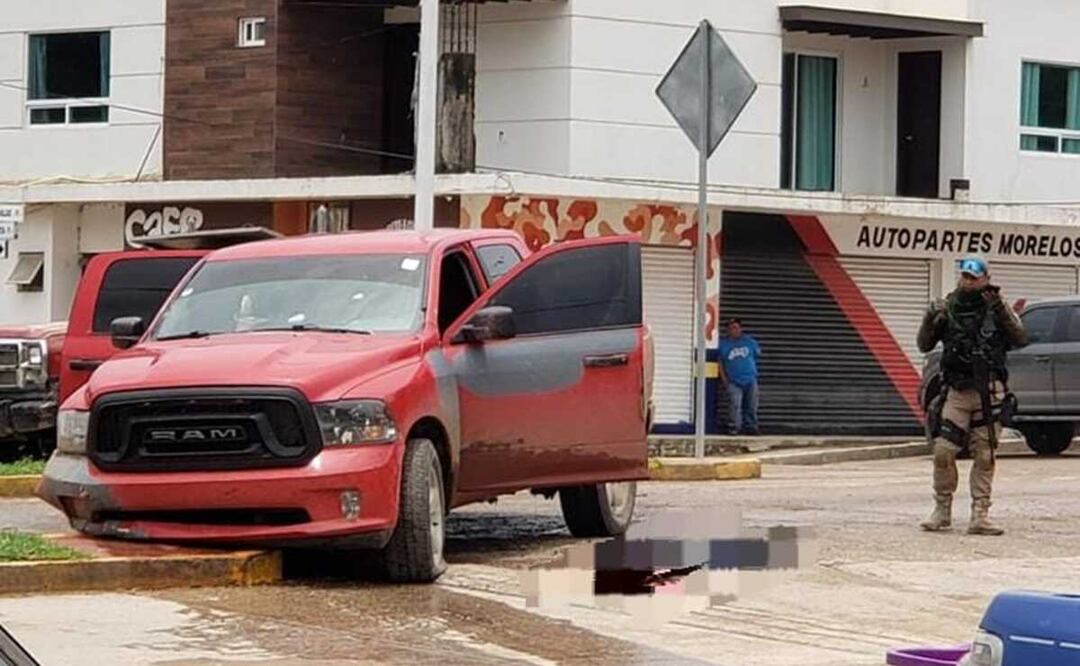 Enfrentamiento entre civiles armados y la Guardia Civil deja un muerto en El Naranjo, SLP. Foto: Especial