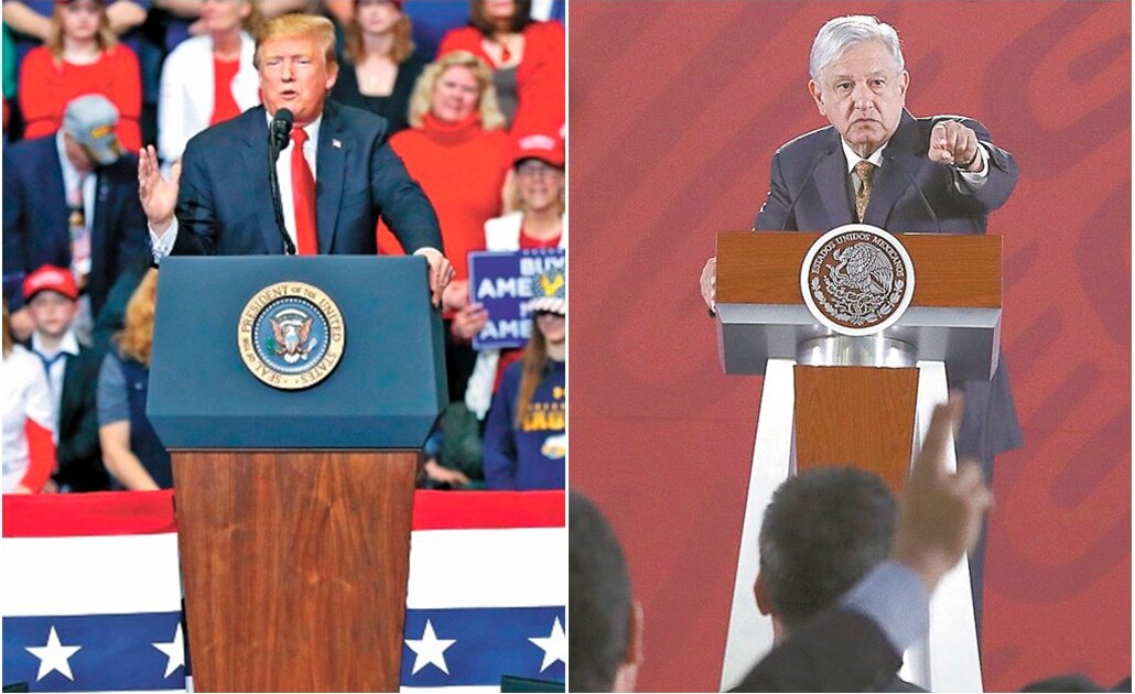 López Obrador y Trump tienen primer desencuentro