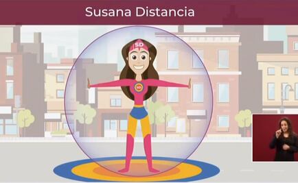 Presentan a “Susana Distancia”, heroína que lucha contra contagios del Covid-19