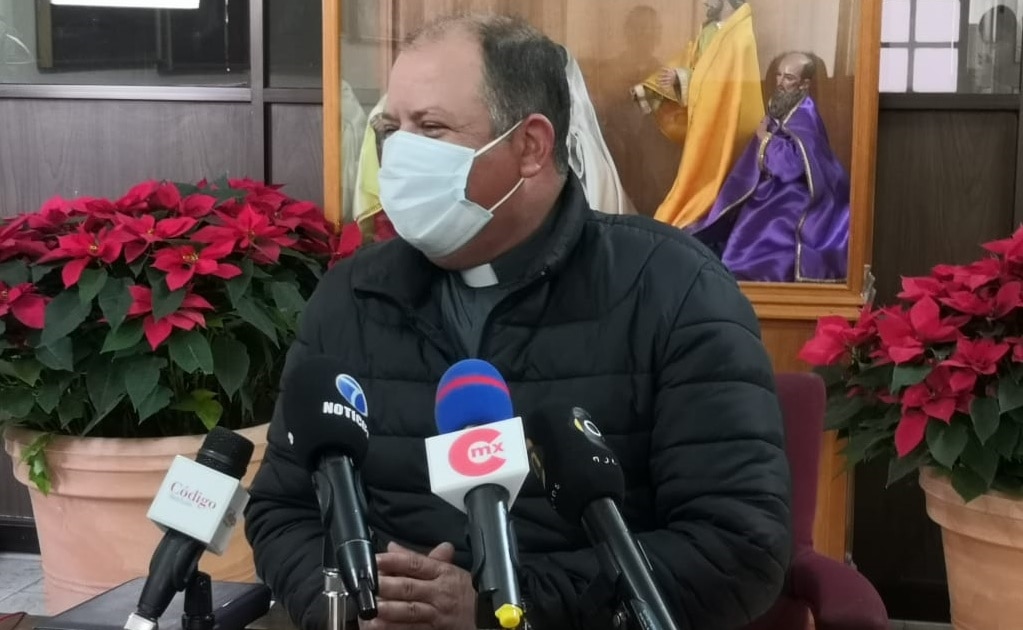 El vocero del Arzobispado señaló que previo al cierre de la Basílica Santuario de Guadalupe, ubicada en la capital estatal, no se han presentado repuntes de personas que vayan a pagar mandas. Foto: Xochiquetzal Rangel. EL UNIVERSAL San Luis Potosí