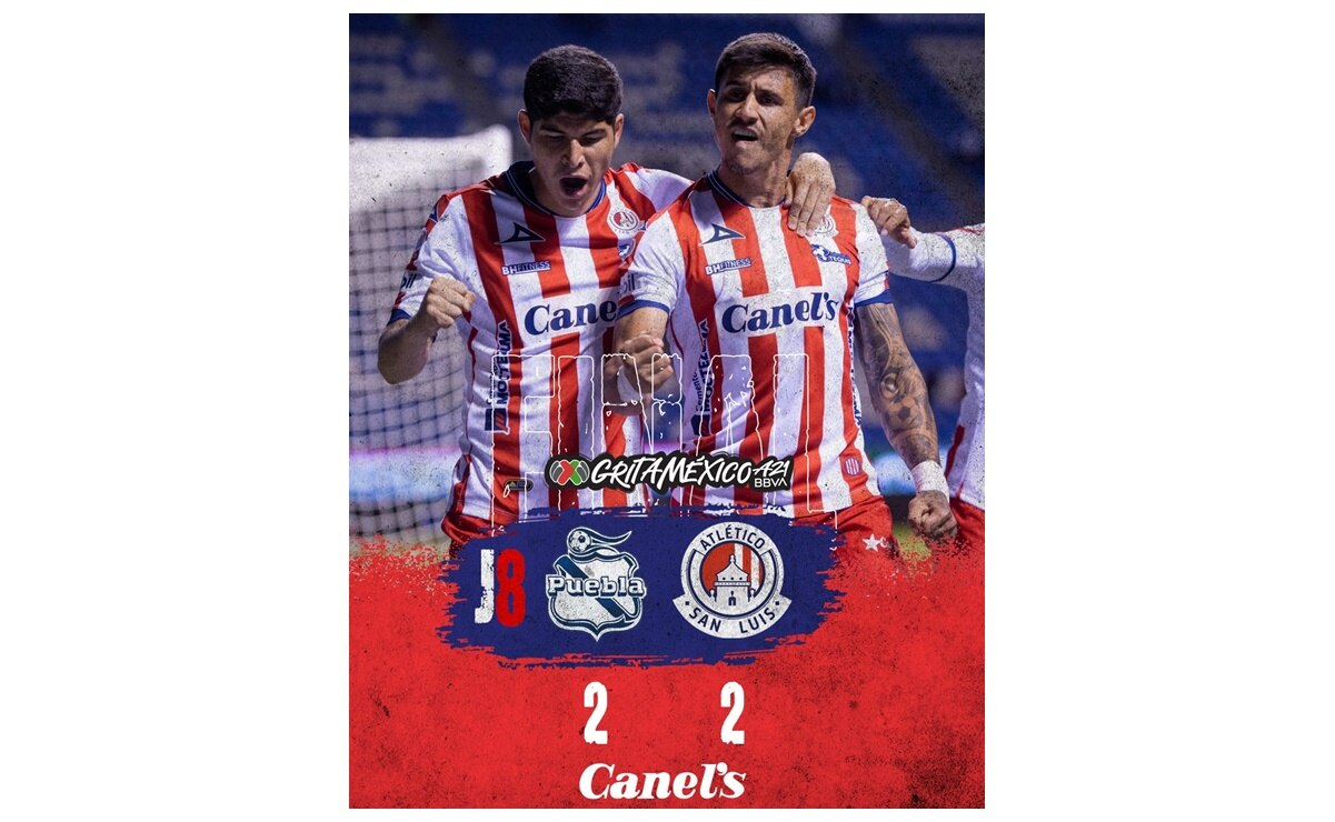 Puebla y Atlético de San Luis empatan en el Cuauhtémoc