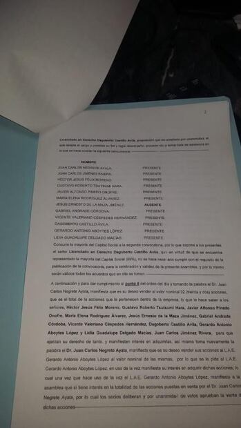 “Reynaldo Negrete, accionista mayoritario de Grupo Axioma”