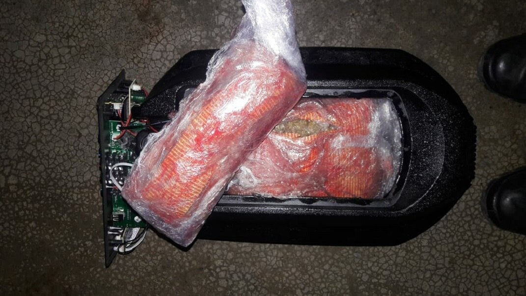 Aseguran marihuana en una bocina con destino a Tampico