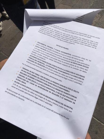 Presentarán denuncia ciudadana por la muerte de "Miguel"
