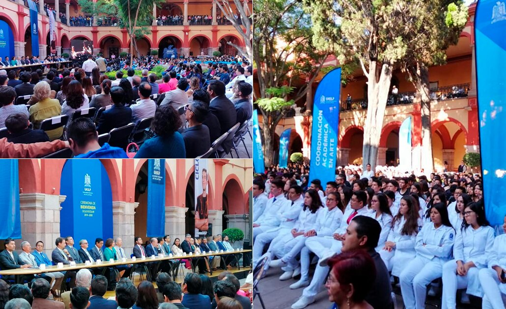 Dan bienvenida al ciclo escolar 2019-2020 a estudiantes de la UASLP