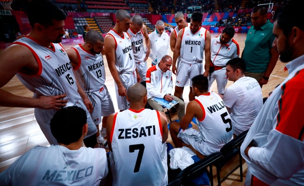 El equipo de baloncesto mexicano que participó en los Juegos Panamericanos de Lima (Imago7).