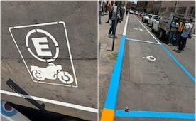 Habilitan estacionamientos exclusivos para motos para evitar invasión en calles del Centro Histórico de SLP