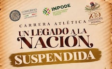 Cancelan carrera atlética del Congreso de SLP a horas de realizarse; ¿qué pasó?
