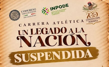 Cancelan carrera atlética del Congreso de SLP a horas de realizarse; ¿qué pasó?