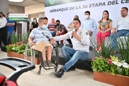 Arranca modernización de mercado y equipamiento de Centro de Rehabilitación en Rioverde