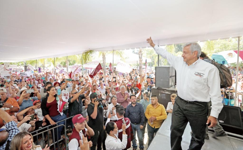 Guardaré la calma en el debate, estoy malito: AMLO