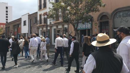 "Esto no nos causará miedo"; marchan para exigir justicia por asesinato de Julio Galindo