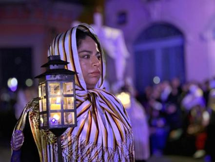 El dolor de María inundó las calles de San Luis Potosí en la Procesión del Silencio 