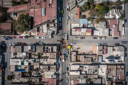 Tras accidente con pipa de gas, inician reparación de socavón en SLP 