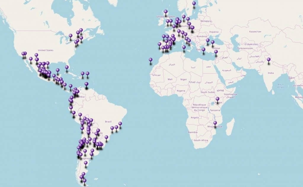 Mapa muestra el impacto de “Un violador en tu camino” en el mundo