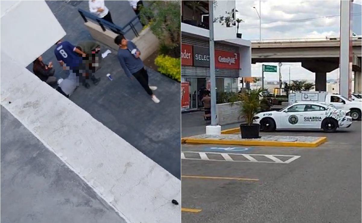 Asalto desata balacera en Plaza Chapultepec de SLP; hay un muerto y dos heridos. Foto: Especial