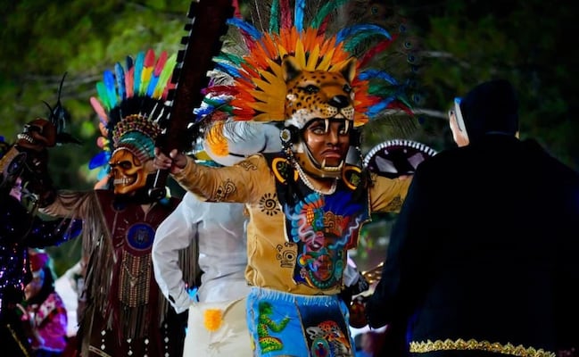 Entre música, máscaras y danzas, el Xantolo conquistó los corazones de los poceños