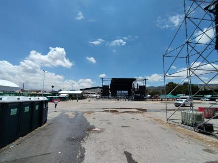 Tras fuertes lluvias, Protección Civil supervisa instalaciones de la Fenapo; hoy se abrirá hasta las 5 de la tarde