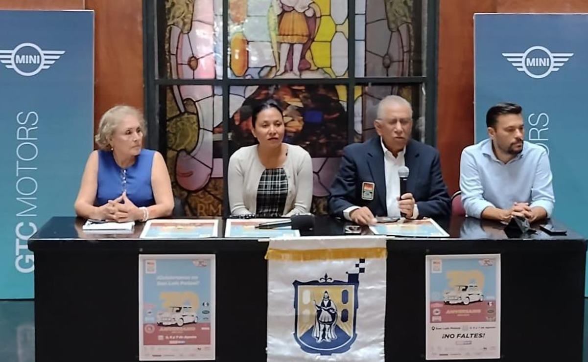 Anuncian exhibición de Mini Coopers en la capital de SLP y Villa de Reyes; participarán más de 70 autos