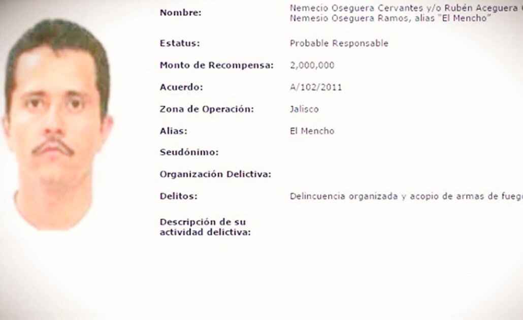 "El Mencho" se esconde en las montañas, como lo hacía "El Chapo"