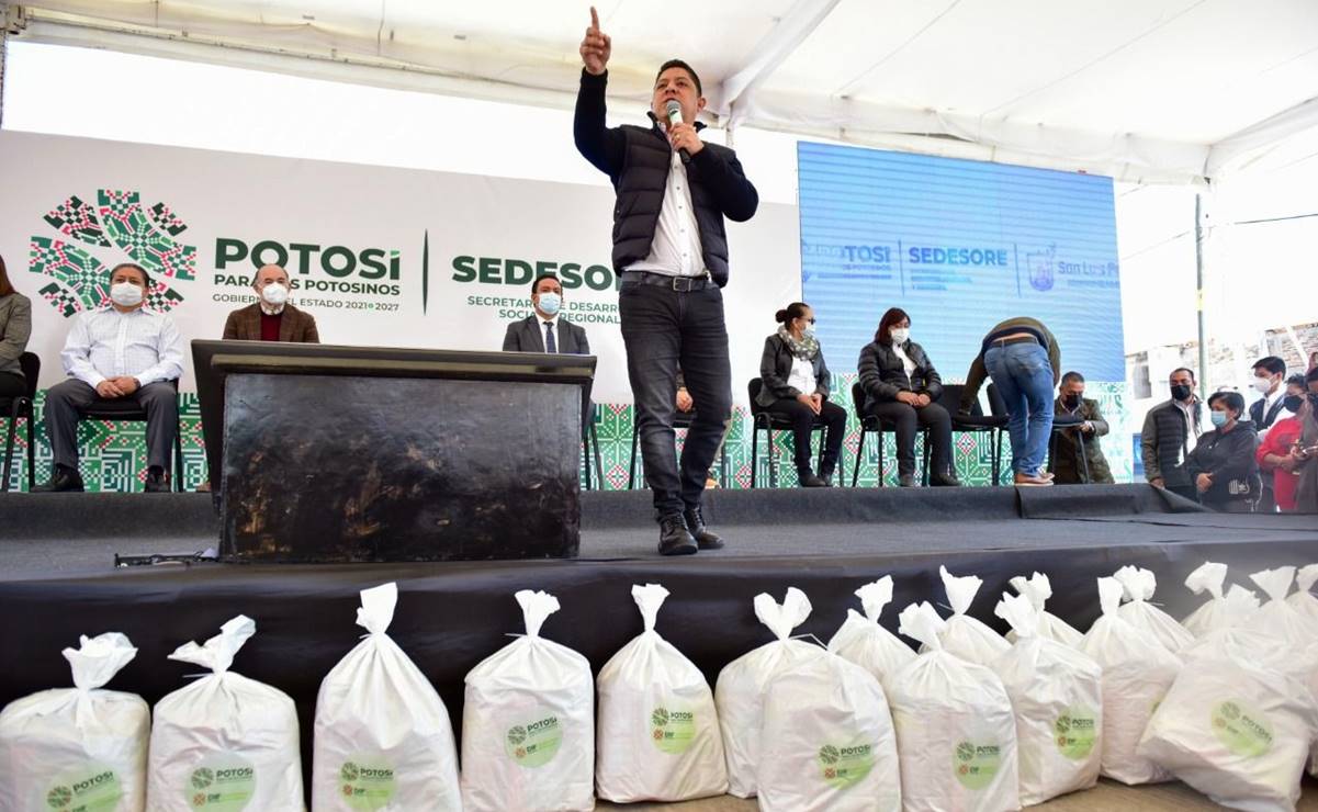 Ante solicitud ciudadana, cambian productos de despensas del gobierno de SLP por "marcas más conocidas"