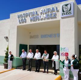 AMLO y JMCL inauguran hospital rural “Los Hernández” en SLP