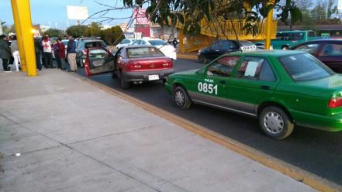 Reportan carambola en Salvador Nava