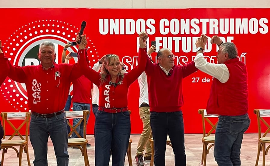 Enrique Galindo llama a la unidad del PRI rumbo a la contienda electoral; militantes lo vitorean como "gobernador"