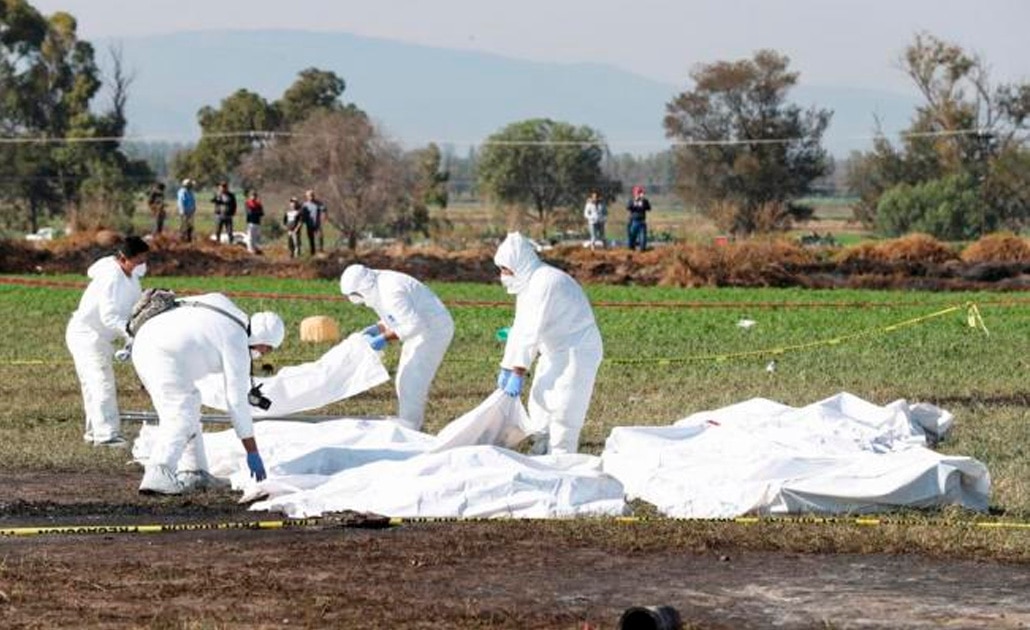 Se eleva a 67 la cifra de muertos por explosión de ducto en Tlahuelilpan