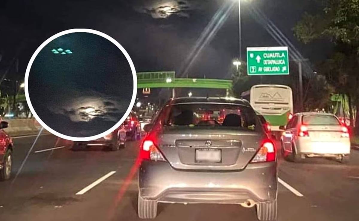 FOTOS: ¿Un OVNI? Captan extraño objeto luminoso en México