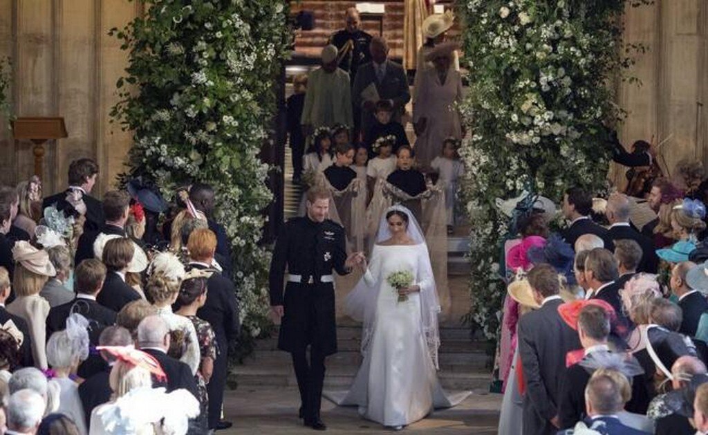 Harry y Meghan son declarados marido y mujer